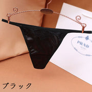 Tバックショーツ レディース ショーツ 紐パンツ 紐ショーツ Tバック 下着 セクシー 可愛い 艶やか ローウェスト サテン ツヤツヤ 勝負下着 プレゼント