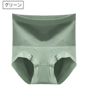 スタンダードショーツ レディース 女性下着 パンツ パンティー 単品 ハイウエスト 深履き フルバック お腹 引き締め すっぽり インナー 立体縫製 無地 単色 股上深め 深ばき シンプル ヒップアップ 婦人用