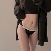 ヒップハンガーショーツ ショーツ レディース 女性 下着 インナー パンツ パンティー シンプル 縁取り 股上浅め カジュアル おしゃれ