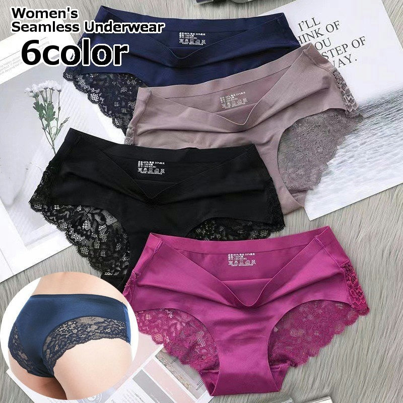 スタンダードショーツ ノーマル シームレス レディース 婦人 インナー 下着 パンツ バックレース フルバック 響きにくい おしゃれ かわいい 大きいサイズ