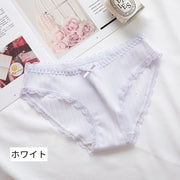 ヒップハンガーショーツ ローライズ レディース 婦人 インナー パンツ 下着 肌着 シンプル リブ レース 股上浅め 無地 単色 おしゃれ かわいい