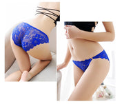 ヒップハンガー ショーツ ローライズ レディース パンツ パンティー 単品 下着 女性 婦人 レース ランジェリー シースルー 透け感 総レース エレガント