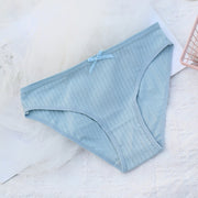 スタンダードショーツ パンツ レディース 女性下着 パンティ リブ ミニリボン シンプル 定番 オーソドックス 婦人下着 黒 白