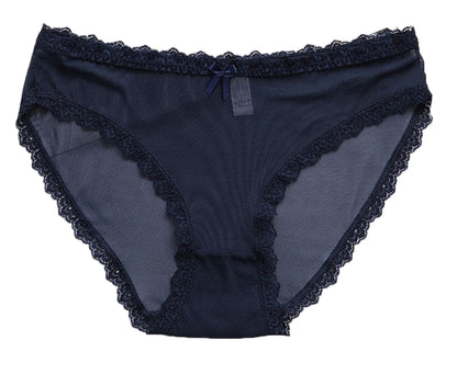 ショーツ パンティ 下着 レディース 女性用 ローライズ ネイビー バリエーション画像