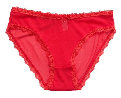 ショーツ パンティ 下着 レディース 女性用 ローライズ レッド バリエーション画像