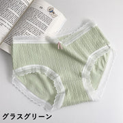 ショーツ スタンダード パンツ レディース 女性 婦人 学生 下着 インナー フルバック リボン シンプル かわいい おしゃれ