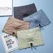 ボクサーパンツ 3枚セット ボクサーブリーフ メンズ 男性用下着 インナー アンダーウェア 前閉じ 無地 シンプル 通気性 フリーサイズ