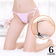 Tバックショーツ Gストリング ヒップハンガー レディース 勝負下着 セクシーランジェリー 紐パン ローライズ ハイレッグ 無地