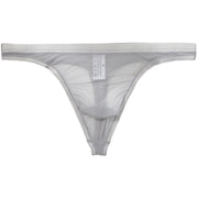 Tバック ショーツ メンズ パンツ タンガ ソング メッシュ 立体縫製 シンプル 無地 透け感 セクシー ローライズ おしゃれ 男性 下着 紳士 インナー アンダーウェア