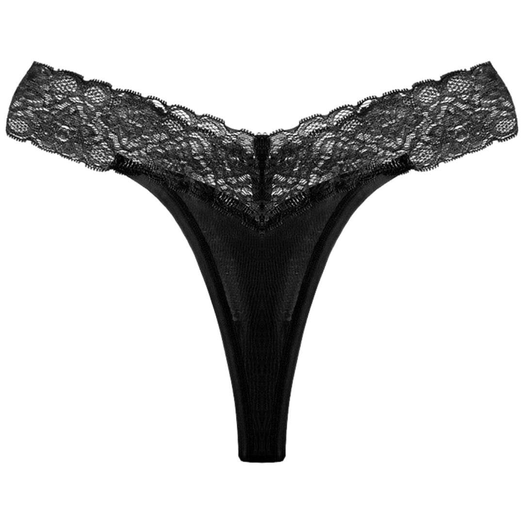 Tバックショーツ ヒップハング レディース 女性 下着 パンツ ブラック バリエーション画像