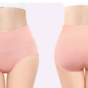 ショーツ レディース 女性 婦人 スタンダードショーツ パンツ ハイウエスト フルバック 深履き お腹すっぽり シンプル 無地 大きいサイズ 普段履き