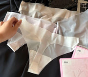 Tバックショーツ タンガ レディース 女性用 インナー 下着 パンツ パンティ 極薄 薄手 透け感 シースルー シームレス セクシー シンプル アンダーウェア