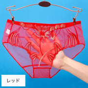 ショーツ スタンダードショーツ レディース 女性 インナー 下着 花 レース 透け感 セクシー お洒落 大人可愛い パンツ 婦人用