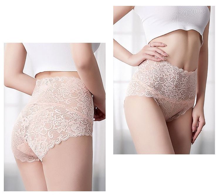 スタンダードショーツ ハイウエスト 総レース レディース 下着 パンツ 商品画像4