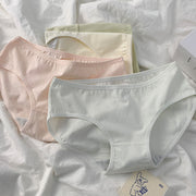 スタンダードショーツ レディース ジュニア 下着 肌着 インナー パンツ フルバック ノーマルレッグ 通気性 無地 シンプル