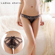 ショーツ パンツ レディース 女性 下着 アンダーウェア インナー ヒップハンガー レース リボン シースルー 総柄 レオパード ヒョウ柄 セクシー かわいい キュート