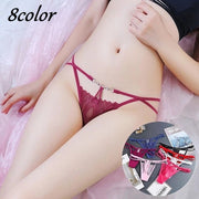 Tバック タンガ レディース 女性 婦人 下着 ショーツ パンツ パンティー ランジェリー インナー 紐 クロス レース 透け感 セクシー シンプル 無地 カラバリ豊富 ブラック レッド ピンク