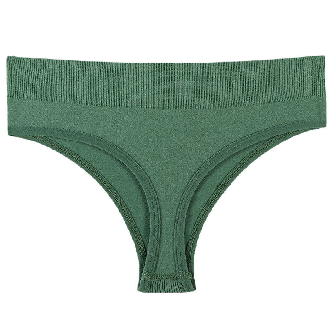 Tバック ショーツ 単品 パンツ パンティ レディース グリーン バリエーション画像