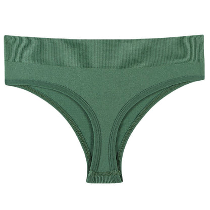 Tバック ショーツ 単品 パンツ パンティ レディース グリーン バリエーション画像