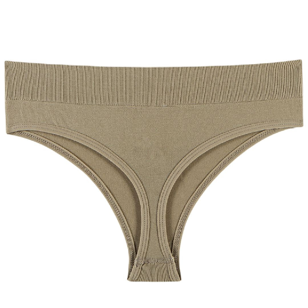Tバック ショーツ 単品 パンツ パンティ レディース カーキ バリエーション画像