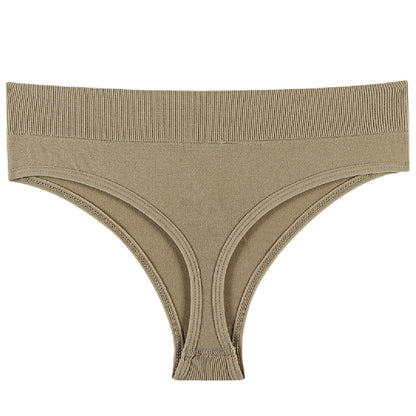 Tバック ショーツ 単品 パンツ パンティ レディース カーキ バリエーション画像