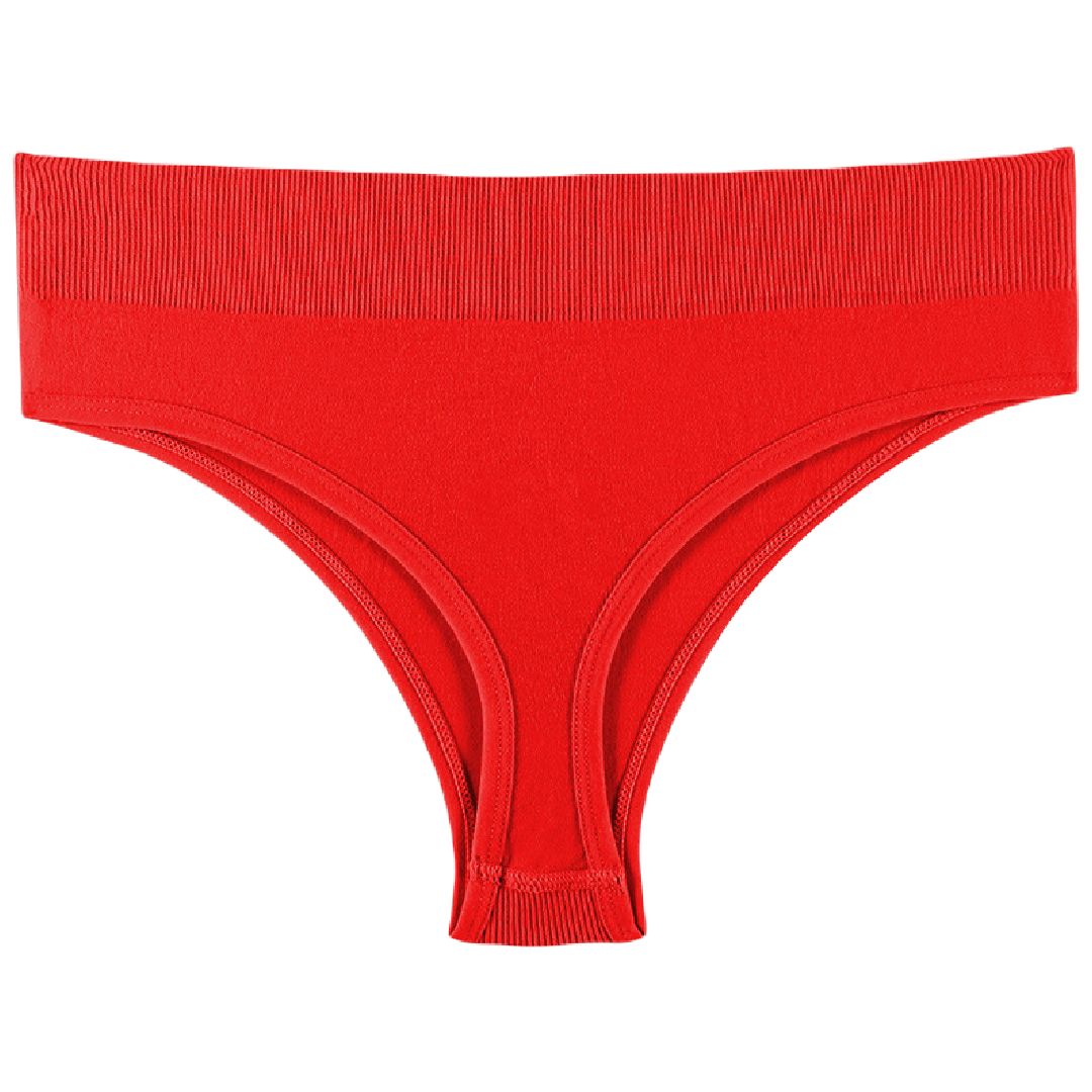 Tバック ショーツ 単品 パンツ パンティ レディース レッド バリエーション画像