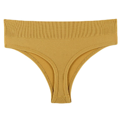 Tバック ショーツ 単品 パンツ パンティ レディース イエロー バリエーション画像