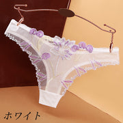 ショーツ Tバックショーツ タンガ レディース 女性 下着 インナー ローライズ レース 透け感 大人可愛い おしゃれ ティーバック パンティ パンツ 婦人下着