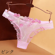 ショーツ Tバックショーツ タンガ レディース 女性 下着 インナー ローライズ レース 透け感 大人可愛い おしゃれ ティーバック パンティ パンツ 婦人下着