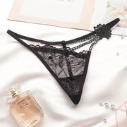Gストリング Tバックショーツ レディース 女性用 インナー 下着 パンツ パンティ レース 花 フラワー シースルー 透け感 セクシー おしゃれ 可愛い ランジェリー アンダーウェア 婦人用