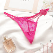Gストリング Tバックショーツ レディース 女性用 インナー 下着 パンツ パンティ レース 花 フラワー シースルー 透け感 セクシー おしゃれ 可愛い ランジェリー アンダーウェア 婦人用