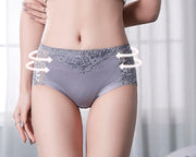 スタンダードショーツ レディース 女性用 インナー 下着 パンツ 花柄 レース フルバック ランジェリー デイリー 普段使い 婦人用 大きいサイズ