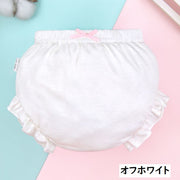 ブルマパンツ オーバーパンツ かぼちゃパンツ ベビー キッズ 赤ちゃん 子供用 女の子 ショーツ 短パン ショートパンツ ウエストゴム フリル リボン ボトムス 可愛い おしゃれ 乳児 こども用