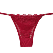 Tバック ショーツ 単品 紐パン レディース 女性 インナー 下着 パンツ パンティー ヒップハング ヒップハンガー ローライズ レース ひもパン セクシー