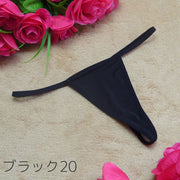 Tバックショーツ タンガ レディース 女性 下着 パンツ インナー 紐パン セクシー ランジェリー 無地 単色 ソリッドカラー シンプル かわいい