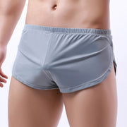 トランクス メンズ ショーツ パンツ ふんどしトランクス ふんどしパンツ シンプル 無地 インナー 下着 男性 大人 紳士 サイドスリット