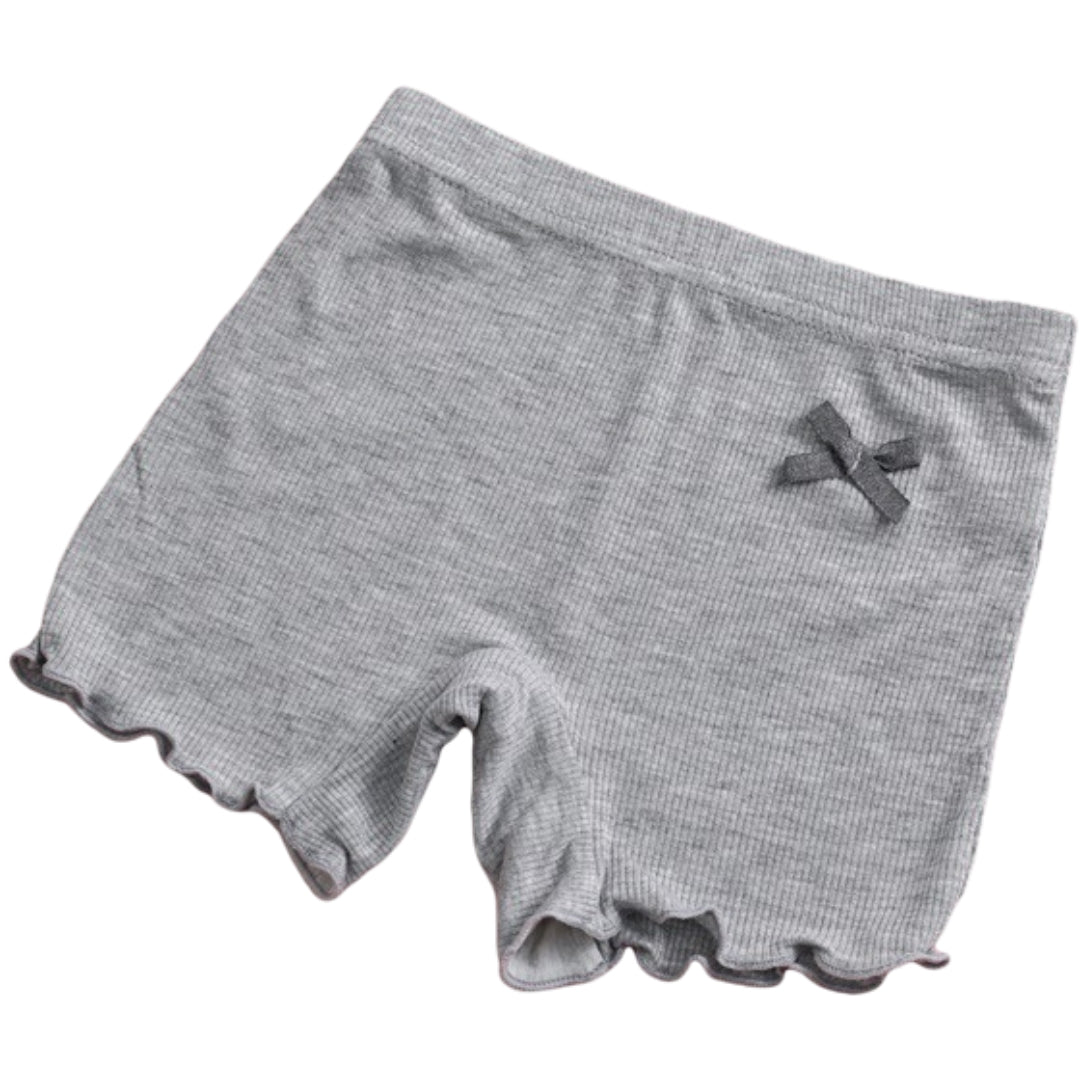 ペチパンツ インナーパンツ ペチコート 下着 キッズ ジュニア グレー バリエーション画像