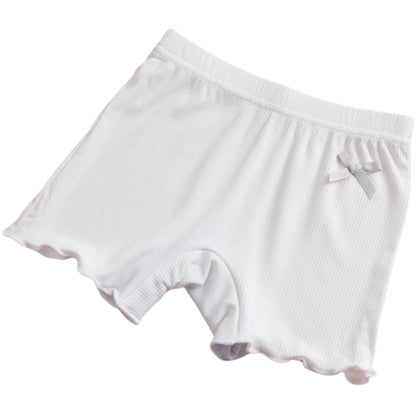 ペチパンツ インナーパンツ ペチコート 下着 キッズ ジュニア ホワイト バリエーション画像