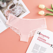 スタンダード レディースショーツ 単品 バックレース パンティ スカラップレース 薄手 インナー 下着 アンダーウエア シンプル 通気性 上品 ホワイト ブラック ベージュ ピンク