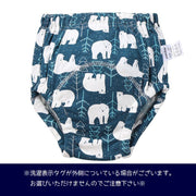 トレーニングパンツ トレパン ベビー 赤ちゃん キッズ 下着 ショーツ 女の子 男の子 90 100 トイレトレーニング トイトレ プリント 柄 シロクマ キツネ 動物 星