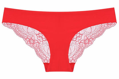 ヒップハンガーショーツ レディース ローウエストパンツ 女性 パンティー 下着 レッド バリエーション画像