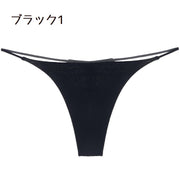 Tバック ショーツ 大きいサイズ レディース インナー 女性 下着 タンガ ソング パンツ パンティー ローライズ シンプル カラバリ豊富