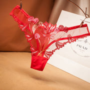 Tバックショーツ ソング 総レース レディース 婦人 インナー パンツ パンティー 下着 アウターに響きにくい 花柄刺繍 レース レーシー シースルー セクシー 透け感 かわいい おしゃれ