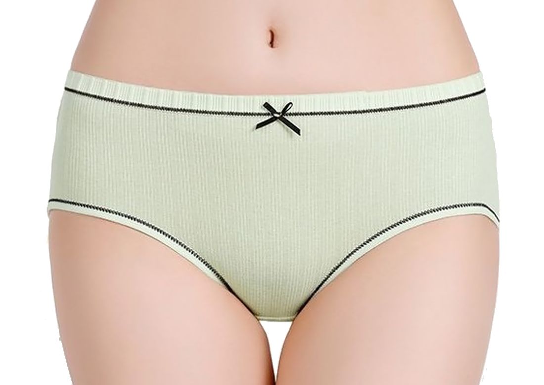 サニタリーショーツ 生理用パンツ レディース フルバック 下着 インナー グリーン バリエーション画像