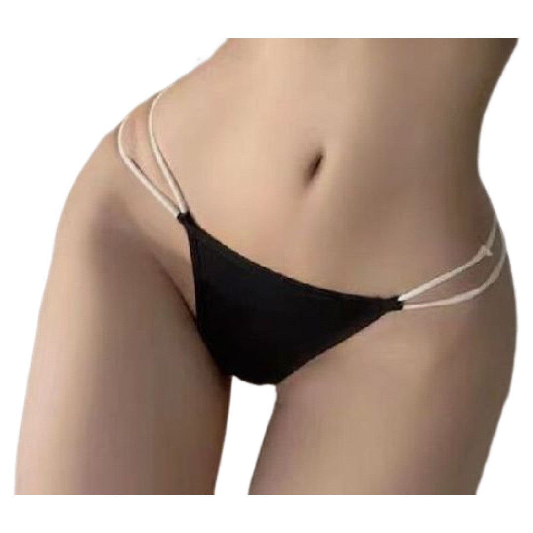 ふんどしパンツ ショーツ 紐パン 紐ショーツ サイド紐 レディース 女性 インナー パンツ 下着 三角 ヒップハング おしゃれ セクシー 上品