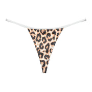 Tバック ショーツ 単品 下着 レディース 女性 婦人 パンツ パンティー  インナー ウサギ ヒョウ パイソン 花 フラワー 迷彩 セクシー