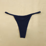 Tバックショーツ タンガ ふんどし型パンツ 紐パン レディース 女性 婦人 ショーツ パンツ 下着 インナー アンダーウェア ローウエスト ローライズ 無地 黒 白 ベージュ ネイビー シンプル セクシー