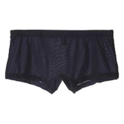 ボクサーパンツ メンズ 男性用 インナー 下着 前閉じ シアー シースルー 透け感 半透明 大きいサイズ カラバリ豊富 セクシー