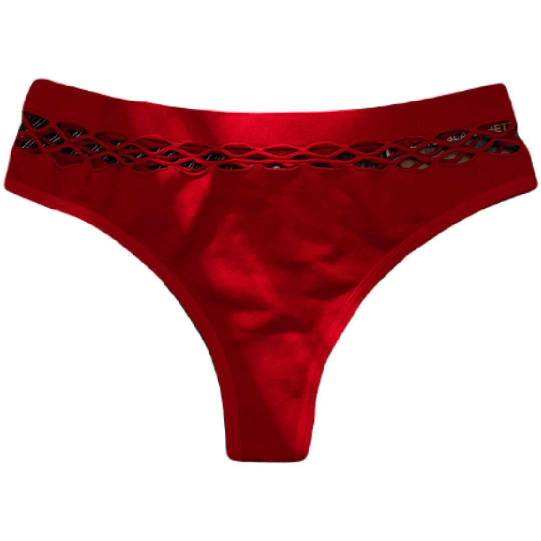 ショーツ Tバックショーツ タンガ レディース 女性 下着 レッド バリエーション画像