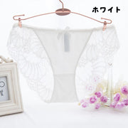 ショーツ 下着 女性下着 婦人下着 インナー 単品 レース リボン バックレース スタンダード セクシー sexy 可愛い 透け感 目立ちにくい ひびかない 女性 レディース